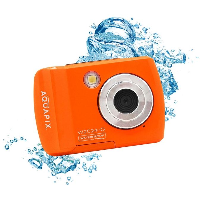 Easypix Aquapix W2024 Splash Arancione Fotocamera Digitale