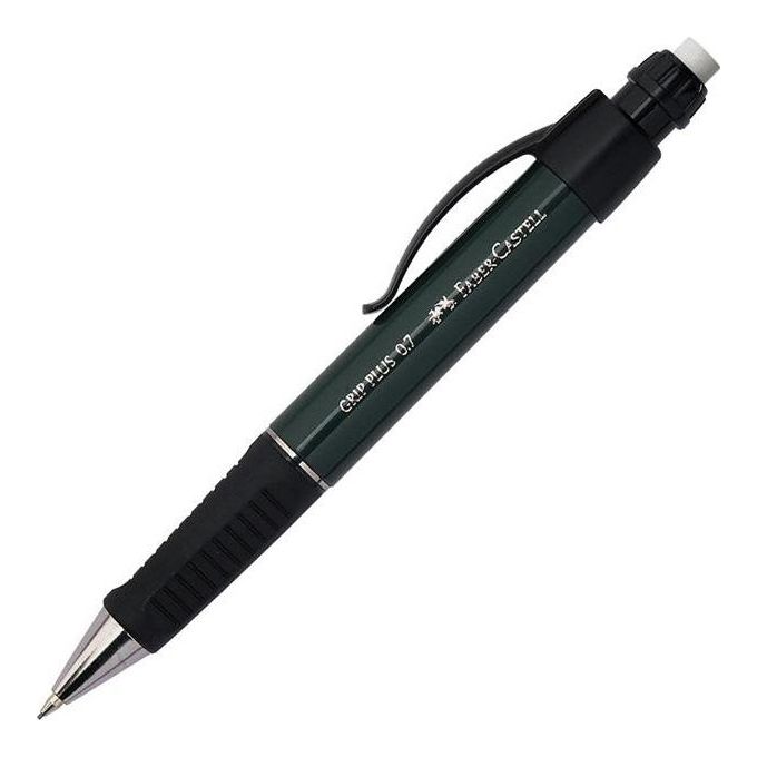 Faber Castell 5 portamine Gripplus 0.7mm nero