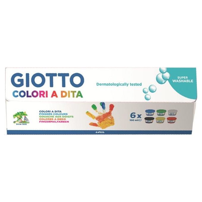 Giotto cf6 Colori dita 100ml