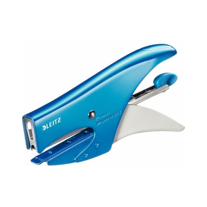 Leitz Cucitrice A Pinza Leitz 5547 15 Fg Punto Nr 8 Turchese Metallizzato (conf.5)