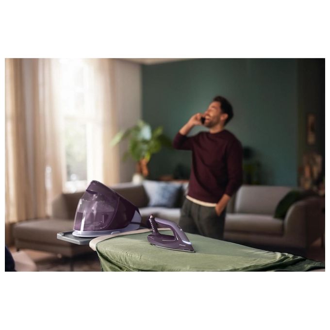 Philips PSG7150-30 Ferro da Stiro a Vapore Perfect Care 7000 Series 1.8 Litri 2100W Viola