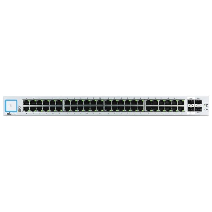 Ubiquiti Networks UniFi US-48 Switch di Rete Gestito Gigabit Ethernet 10-100-1000 Bianco 1U