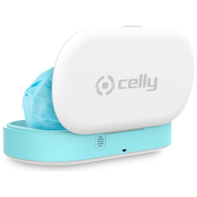 Celly Pro Sterilizer Sterilizzatore UV che elimina il 99% di germi e batteri dalle superfici