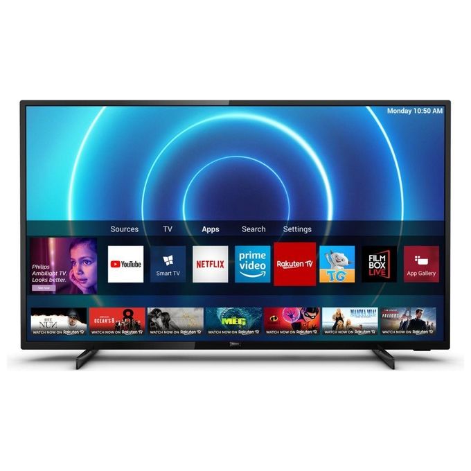 Philips 50PUS7505-12 Tv Led 50'' 4k Ultra Hd Smart Tv Wi-fi Nero 7500 Series