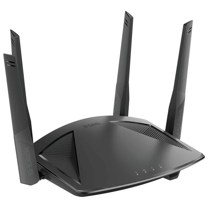 D-Link DIR-X1860 Router Wi-Fi 6 Dual-band Gigabit Ethernet 1800 Mbit-s Nero