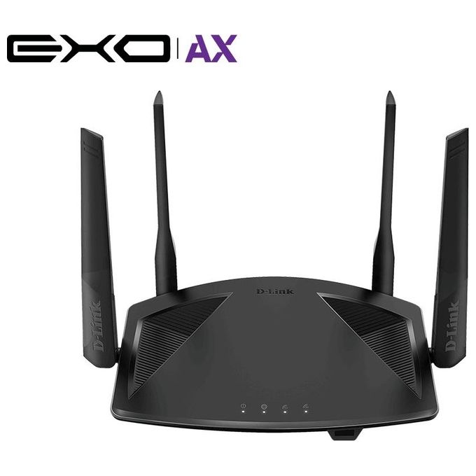 D-Link DIR-X1860 Router Wi-Fi 6 Dual-band Gigabit Ethernet 1800 Mbit-s Nero