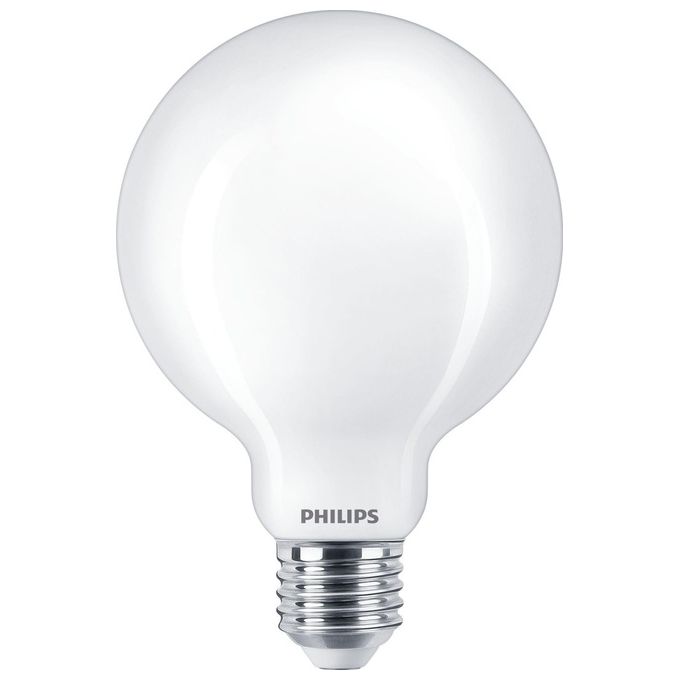 Philips Globo Lampadina Led 60W e27 Luce Bianco Caldo