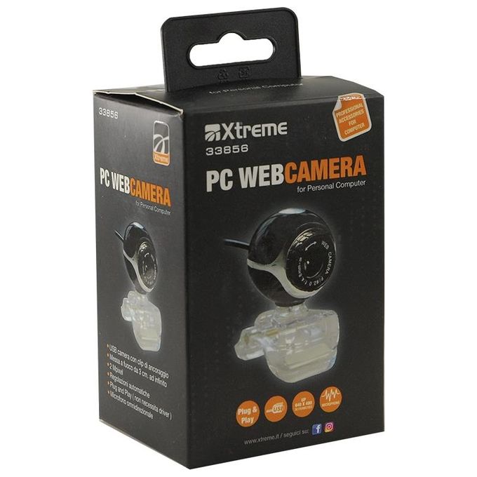 Xtreme Bright Webcam Videocamera per Pc Usb 2.0