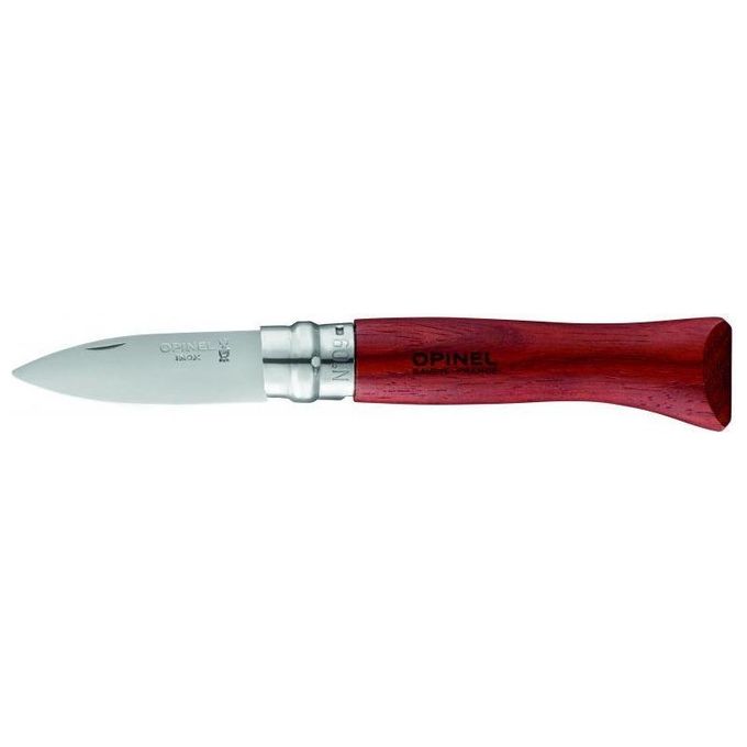Opinel Coltello per Ostriche No. 09 a Serramanico con Manico in Legno