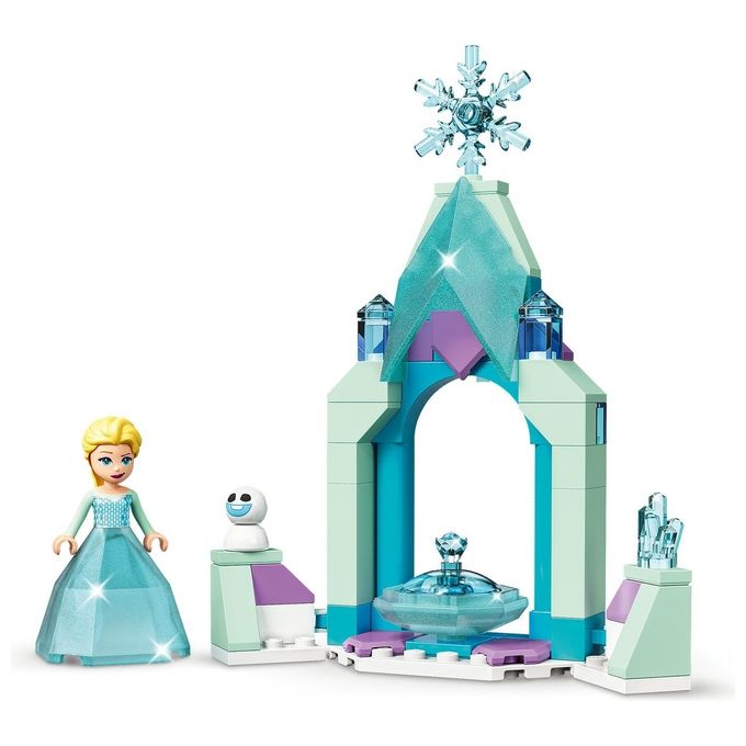 LEGO Disney il Cortile Del Castello di Elsa