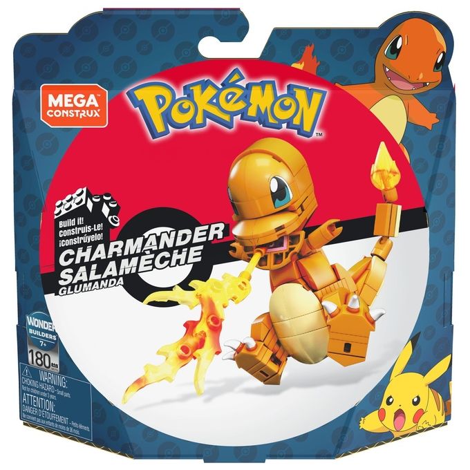 Mattel Costruzioni Mega Construx Mega Bloks Pokemon Charmander