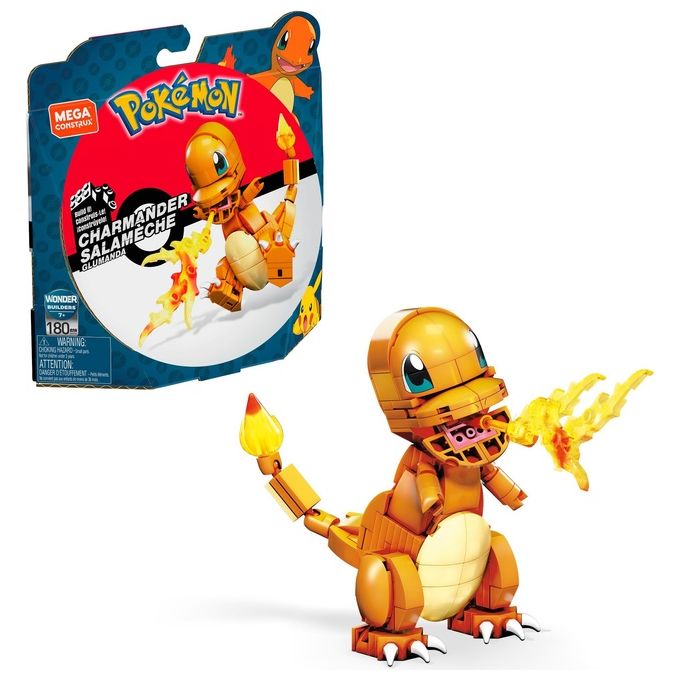 Mattel Costruzioni Mega Construx Mega Bloks Pokemon Charmander