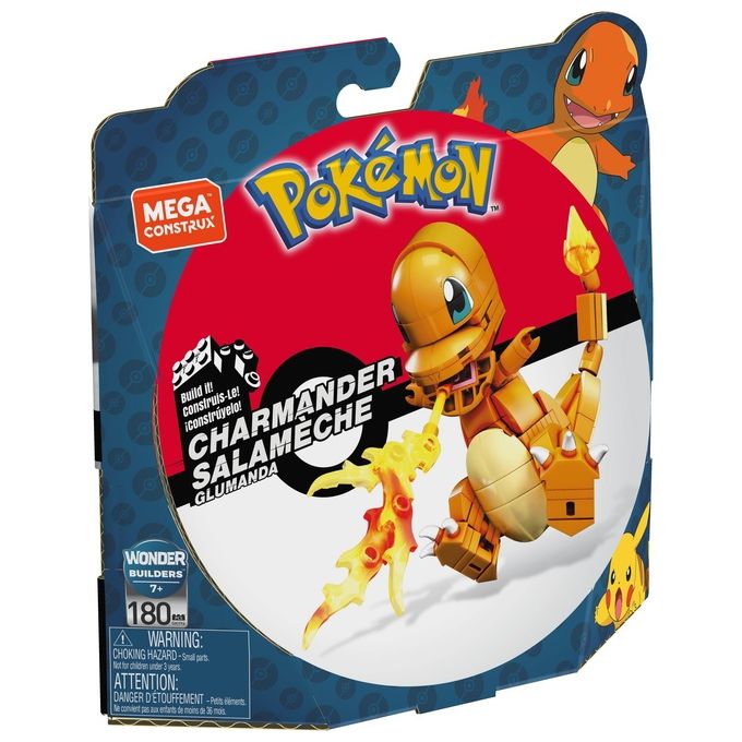 Mattel Costruzioni Mega Construx Mega Bloks Pokemon Charmander