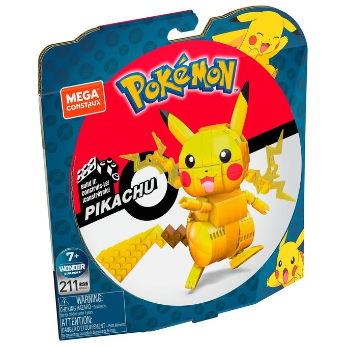 Mattel Mega Construx Pokemon Pikachu da Costruire
