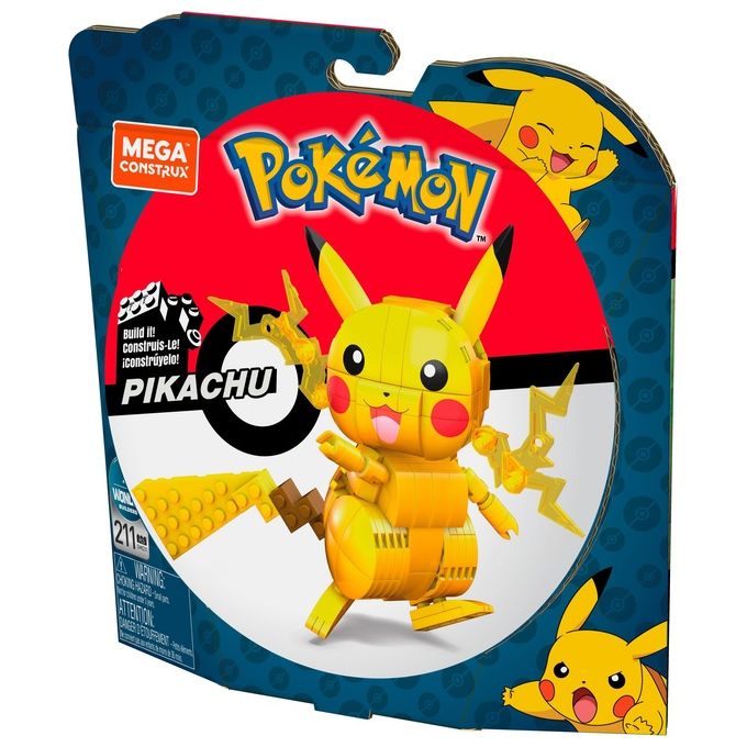Mattel Mega Construx Pokemon Pikachu da Costruire