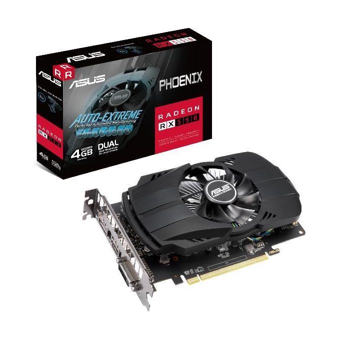 ASUS Phoenix PH-RX550-4G-EVO AMD Radeon RX 550 4Gb GDDR5