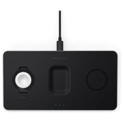 Stand Trio Wireless Charging Pad Bk Watch Iphone Airpods