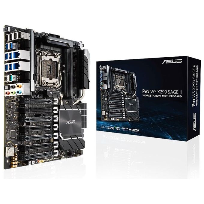 ASUS Pro WS X299 SAGE II Intel X299 LGA 2066 Socket R4 CEB