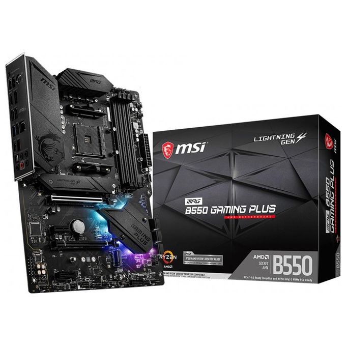 MSI MPG B550 Gaming Plus Socket AM4 ATX AMD B550