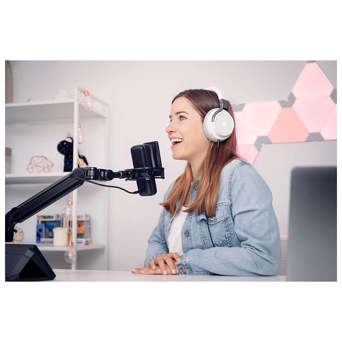 Elgato Wave:3 Microfono Usb a Condensatore e Soluzione di Mixaggio Digitale Tecnologia Anti-Clipping Disattivazione Audio Capacitiva Streaming e Podcasting