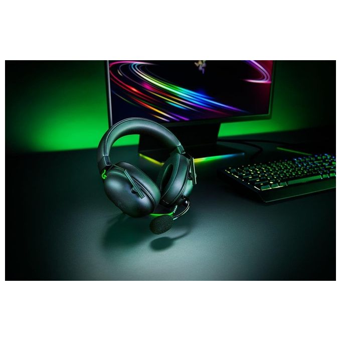 Razer Blackshark V2 X Cuffia Padiglione Auricolare Nero-Verde