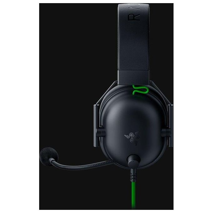 Razer Blackshark V2 X Cuffia Padiglione Auricolare Nero-Verde