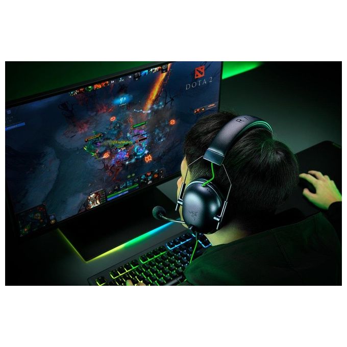 Razer BlackShark V2 X USB Cuffie Cablate da Esport con Microfono con Cancellazione del Rumore