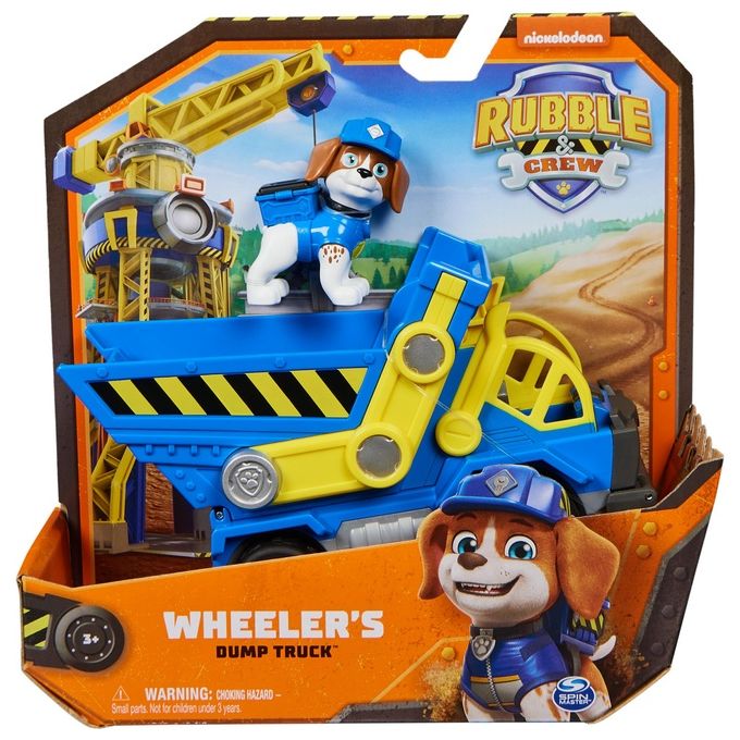 Spin Master Rubble e Crew Wheeler's Dump Truck