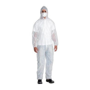 Tuta Monouso In Tnt Lifeguard 40 Xl Completa Di Cappuccio E Zip Intera