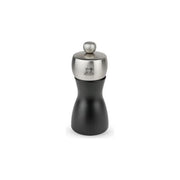 Peugeot FIDJI Macinapepe in Legno di Faggio Opaco Nero 12cm