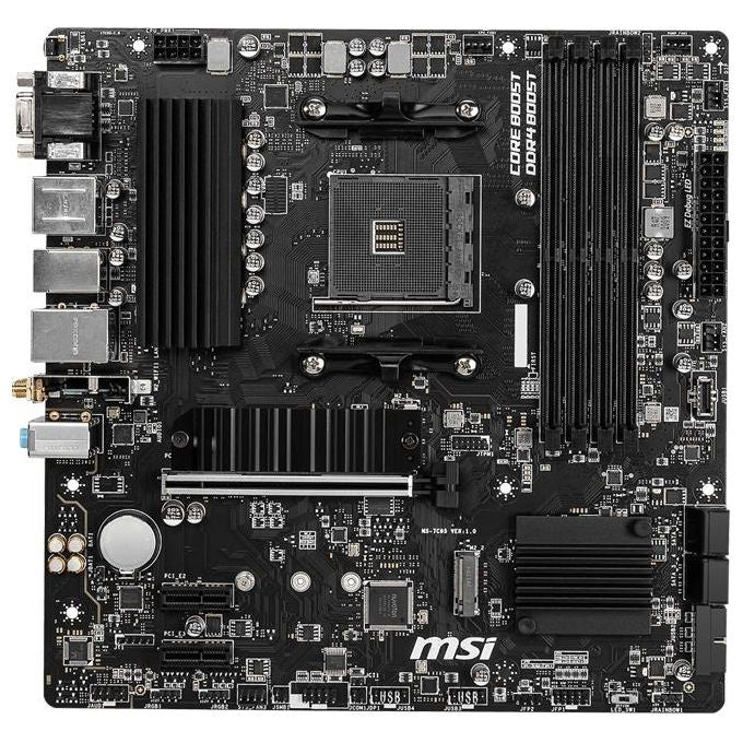 MSI B550M PRO-VDH WIFI Presa Am4 Micro Atx Amd B550