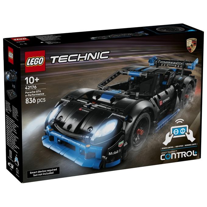 Lego Technic Auto da Corsa Porsche GT4 e-Performance, Macchina Telecomandata, Modellino di Auto da Costruire Interattivo