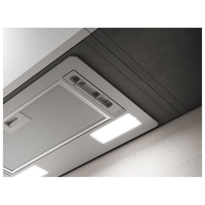 Elica ERA GR-A-72 PRF0142701 Cappa da Incasso Classe energetica C 3 Velocita' Aspirante Sottopensile Comandi Slider Illuminazione LED 80 cm Silver