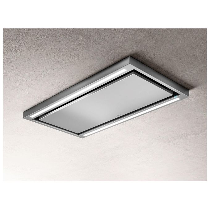 Elica PRF0142094A CLOUD SEVEN IX-A-90 Cappa a Soffitto Classe energetica A 3 Velocita' Aspirante 90 cm Inox