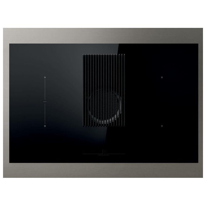 Elica NIKOLATESLA PRIME BL-F-83 Piano cottura filtrante a Induzione con cappa integrata 4 zone 83 cm Vetro Nero + Ghisa PRF0143159