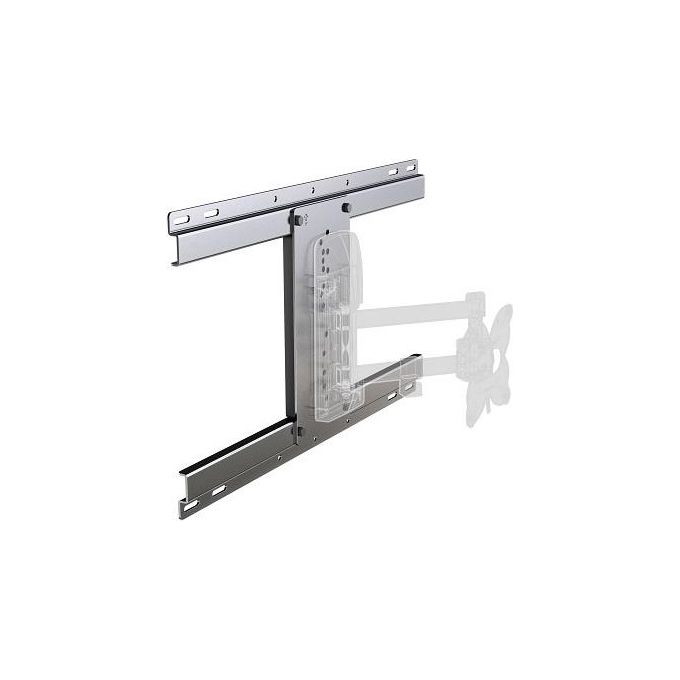 Meliconi Universal Fix Supporto Tv Kit per Fissaggio su Pareti in Cartongesso Nero