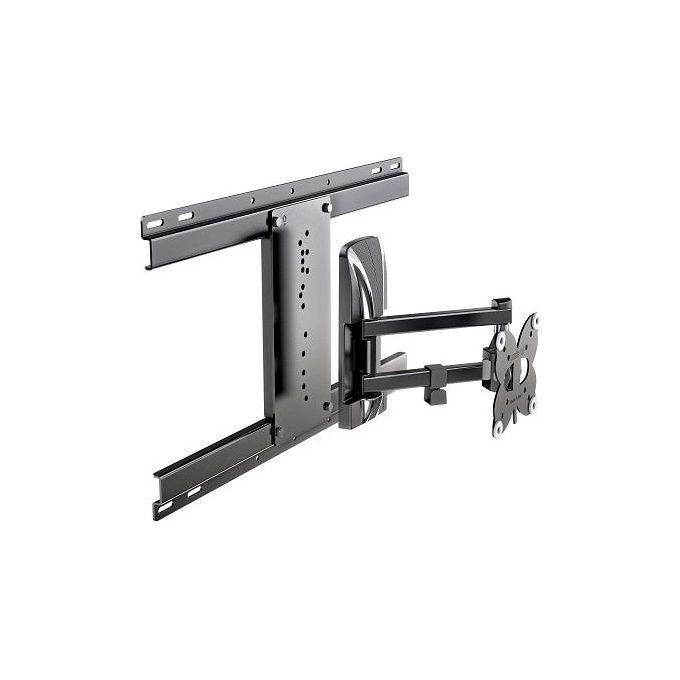 Meliconi Universal Fix Supporto Tv Kit per Fissaggio su Pareti in Cartongesso Nero