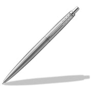 Parker Jotter Penna a Sfera Xl Acciaio Inossidabile Vanta Monochrome Punta Media Inchiostro Blu