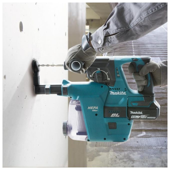 Makita Dhr243Rtjw Tassellatore 18V Sds-Plus 24 Mm Bl - 3 Funzioni