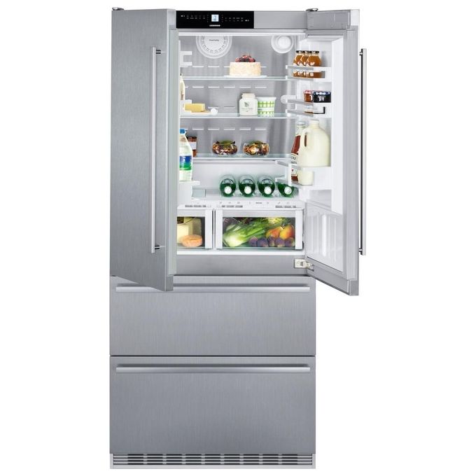 Liebherr CBNes 6256 Frigorifero Combinato Allestimento Premium Plus Capacita 585 Litri Classe energetica F 204 cm NoFrost BioFresh Ice Maker Acciaio Satinato