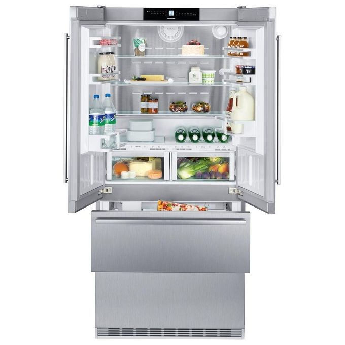 Liebherr CBNes 6256 Frigorifero Combinato Allestimento Premium Plus Capacita 585 Litri Classe energetica F 204 cm NoFrost BioFresh Ice Maker Acciaio Satinato
