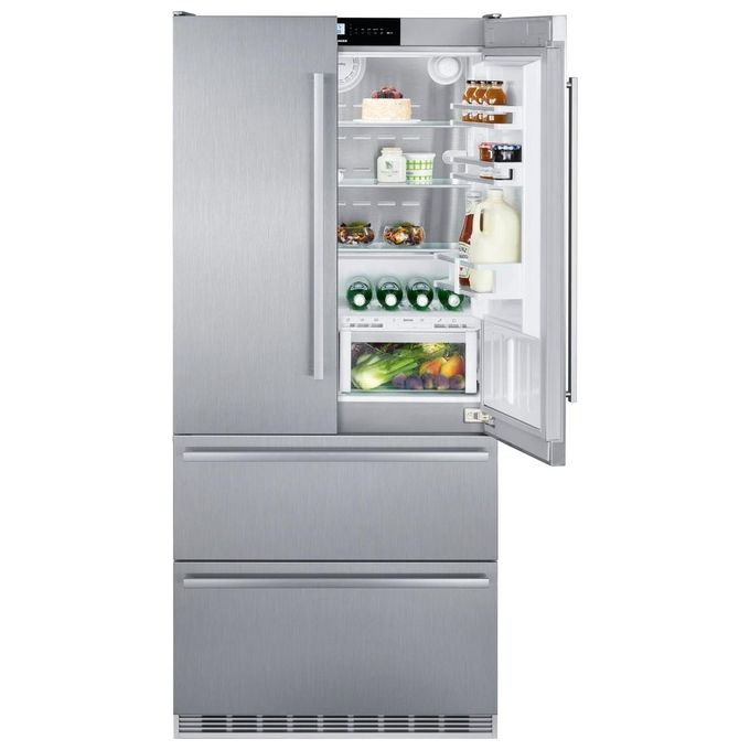 Liebherr CBNes 6256 Frigorifero Combinato Allestimento Premium Plus Capacita 585 Litri Classe energetica F 204 cm NoFrost BioFresh Ice Maker Acciaio Satinato