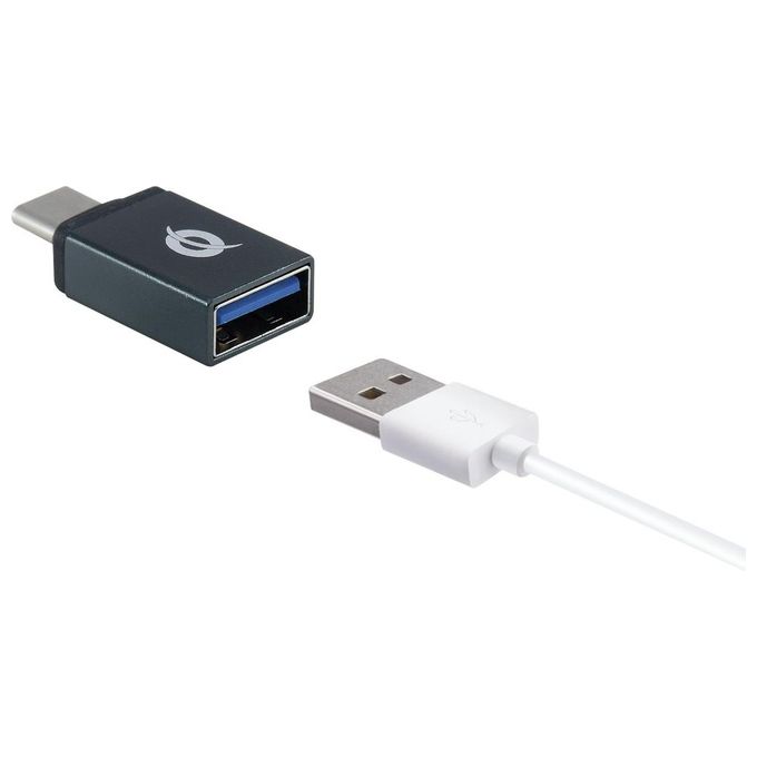 Conceptronic Adattatore OTG da Usb-C a Usb-A e Usb-C a Micro Usb