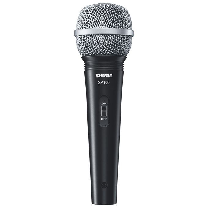 Shure SV100A Microfono a Filo Nero e Silver