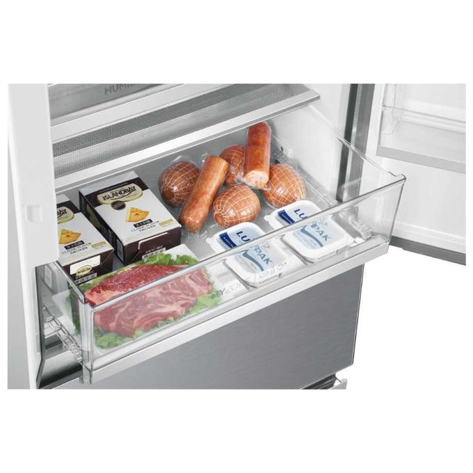 Haier HB20FPAAA Frigorifero Side by Side Capacita' 454 Litri Classe energetica E (A++) 200,6 cm Inox