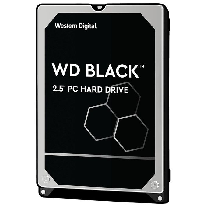 Western Digital WD Black WD5000LPSX Hard Disk 500Gb Interno 2.5'' SATA 6Gb-s 7200 rpm buffer: 64Mb