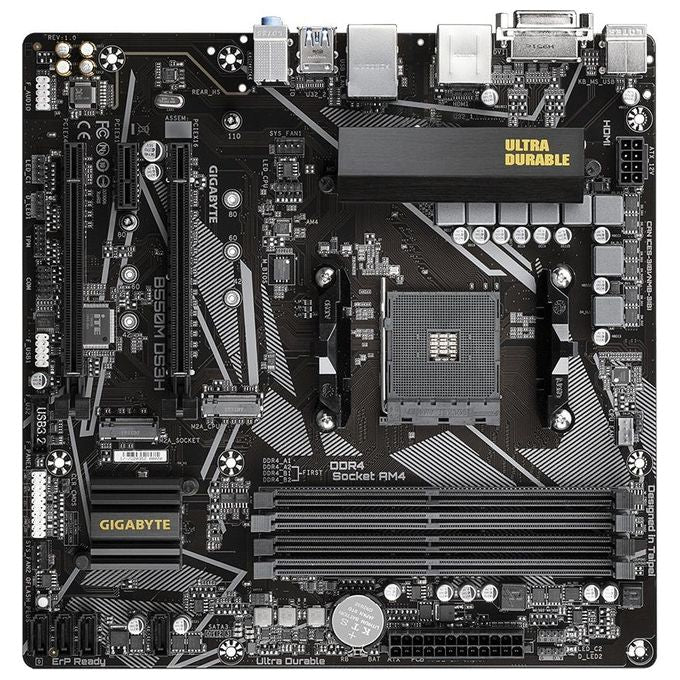 Gigabyte B550M DS3H AMD B550 Scheda Madre Presa AM4 micro ATX