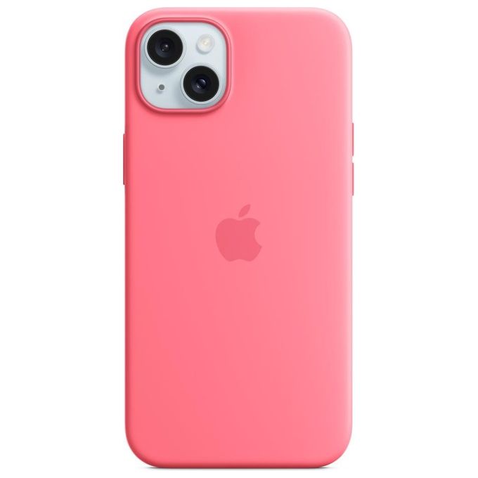 Apple Custodia MagSafe in Silicone per iPhone 15 Plus Rosa ​​​​​​​