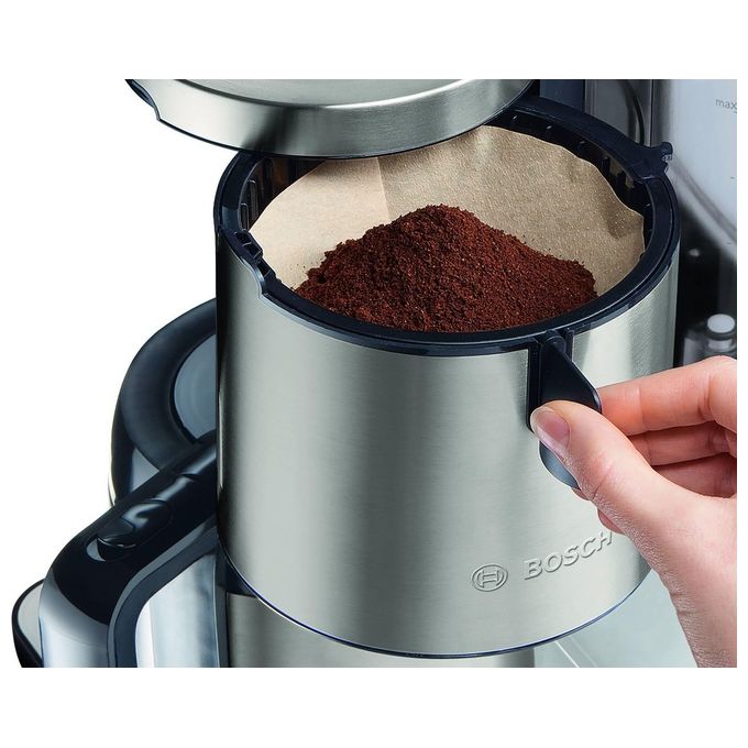 Bosch TKA8A683 Styline Macchina da caffe' con Filtro Caraffa Termica 1,1 L 8 tazze 1100 W colore Nero Bianco
