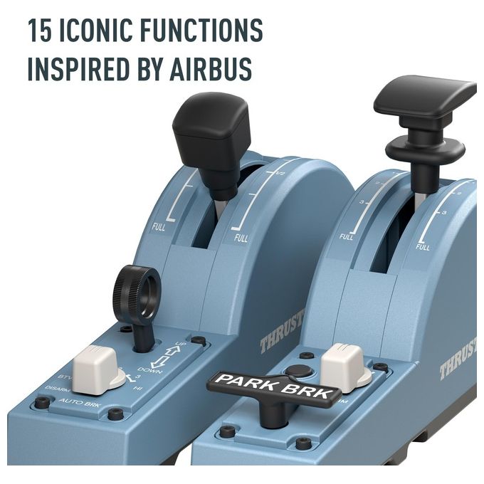 Thrustmaster TCA Quadrant Add-On Strumentazione Simulatore di Volo Airbus